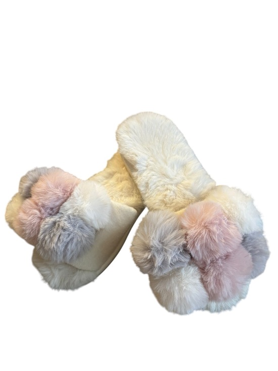 Shiraleah Shoes - Shiraleah Carina Pom Slippers